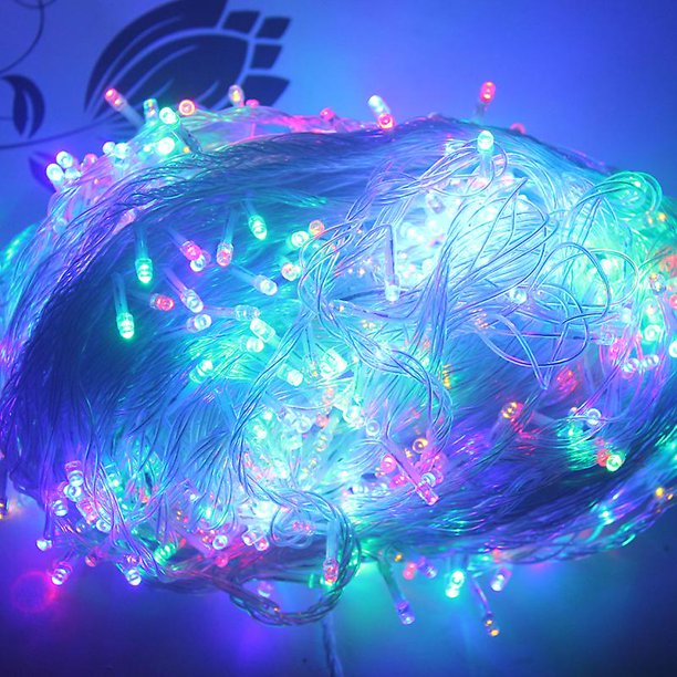 Luces de hadas enchufables, cadena de luces LED de 164 pies/50 m con 400 luces LED, luces de hadas de alambre de cobre impermeables para dormitorio, Navidad, pared, cumpleaños, fiesta, boda, nuevo