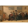 thumbnail image 3 of Anthonie Palamedesz. 14x10 Black Modern Framed Museum Art Print Titled - Merry Company in a Room (1633), 3 of 5