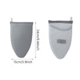 thumbnail image 4 of 1pc Mini Ironing Board, Handheld Mini Heat Resistant Ironing Pad, Waterproof Anti Steam Mitt With Finger Loop, Garment Steamer Iron Gloves, For Collars, Pockets, Ties, 4 of 5