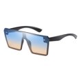 thumbnail image 4 of 2 Piezas De Sol Marcos Tamaño Lentes Tintadas 400 Gafas Azules SM SunniMix Gafas de sol de rectángulo de moda, 4 of 8