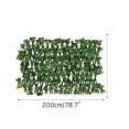 thumbnail image 5 of EGYMEN Retractable Garden Fence, Expandable Outdoor Privacy Screen, Adjustable Greenery Fence, Versatile Artificial Plant Barrier, 5 of 5