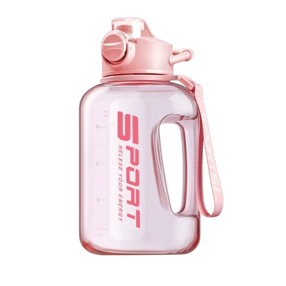 TACILIP Large Capacity 1700ml Portable Prevents Damage From Falling Outdoor Sports Kettle Fitness Plastic Water Cup Outdoor Cup Sports Water Bottle, Gifts for Him