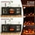 thumbnail image 5 of Costway 58 Inches Fireplace TV Stand for TVs up to 65 Inches with 1400W Electric Fireplace Black, 5 of 11