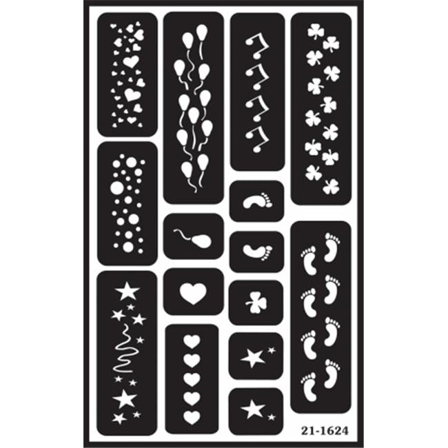 Armour Products-Over 'N' Over Reusable Stencils 5"X8"-Landscapes 