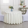 thumbnail image 4 of Votnto Hotel Wedding Tablecloths Restaurant Round Table Cloths Dining Table Covers Washable Table Clothes Cover for Wedding, Graduation & Banquet Beige, 4 of 6
