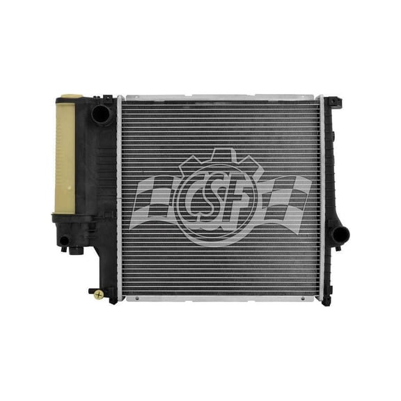 CSF 2524 1 Row Plastic Tank Aluminum Core Radiator