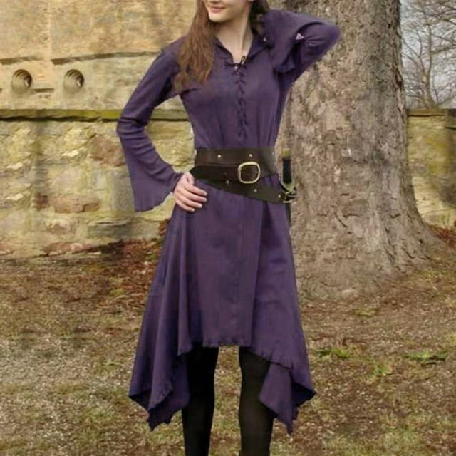 Vendredi Fou TIMIFIS Robes d'Automne Mode Femmes Manches Longues Ajustées Col Rabattu Robe Asymétrique Asymétrique Haute-Basse pour Dames Robes d'Invitée de Mariage d'Automne