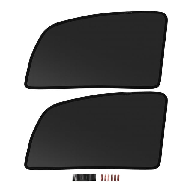 Cubierta de Ventana para Automóvil Unique Bargains para Mitsubishi Delica D:5 CV Series Parasol para Parabrisas de Red para el Lado del Conductor y Pasajero Color Negro