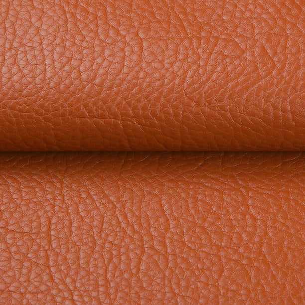 Anminy Vinyl Faux Leather Fabric, Pleather By The Yard