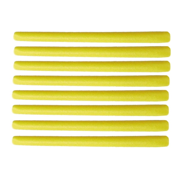 Fundas de espuma para postes de trampolín Lovoski, tubo protector, accesorios para trampolín 8 amarillo