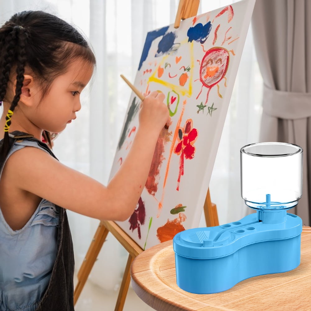 Limpiador de pinceles con desagüe, máquina limpiadora de pinceles