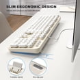 thumbnail image 4 of Teclado Atelus, máquina de escribir retro con cable USB para PC con Windows, 4 of 7