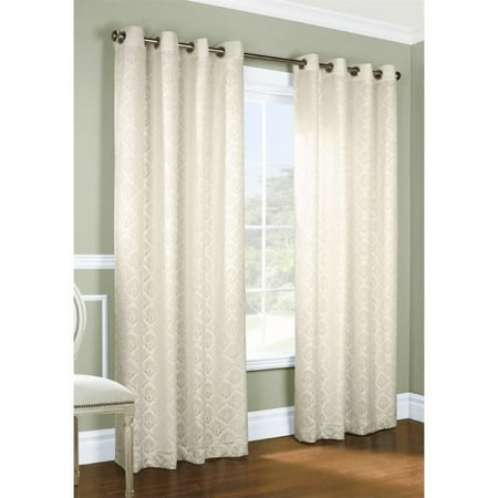 Commonwealth Anna 63 Grommet Curtain Panel In Ivory Set Of 2