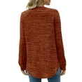 thumbnail image 4 of Fantaslook Crewneck Sweatshirts for Women Long Sleeve Tunic Tops Casual Fall Shirts, 4 of 4