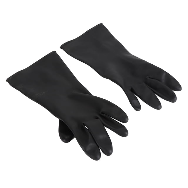 Sonew Gants Résistants aux Produits Chimiques, Réutilisables en Latex Protection Polyvalent Travail de Longues Gantelets, Gants en Caoutchouc Résistants, Antidérapant, pour l'Industrie Minière Jardinage Agricole
