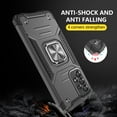 thumbnail image 7 of FIEWESEY for Samsung Galaxy A53 5G Phone Case Military Grade Drop Rugged Cover Anti-Scratch Protective 360° Rotate Kickstand Sturdy Shockproof Phone Cover for Samsung Galaxy A53 5G(Black), 7 of 7