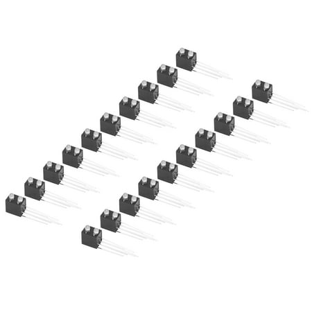 

3-Pin Diode Holder Common Anode Holder Luminous Diode Lamp Holder 20Pcs Luminous Diode Lamp Holder With 20 X Luminous Diode Lamp Holder For Lights Left Green Right Red