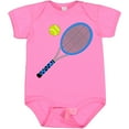 thumbnail image 3 of Inktastic Blue Tennis Racket and Ball Boys or Girls Baby Bodysuit, 3 of 5