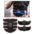 thumbnail image 1 of Estimulador de abdominales Cinturón de estimulación de abdominales Músculo r Tonificación abdominal Hombres Mujeres WorkOut Equipo de entrenamiento rojo DYNWAVEMX  Tónico Estimulador Muscular, 1 of 6
