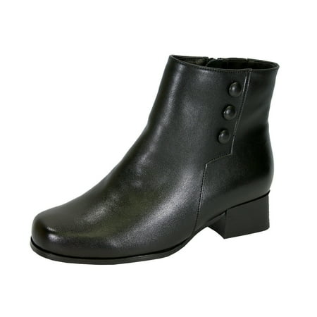 

PEERAGE Page Women s Wide Width Leather Dress Booties