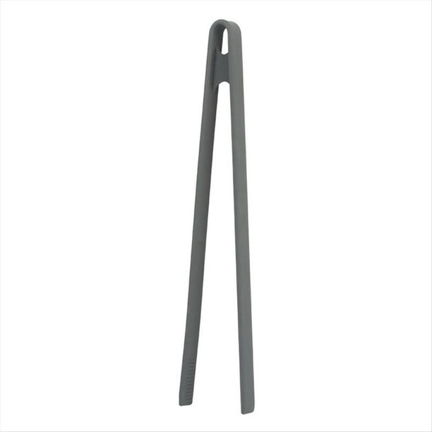 Pinzas para Pan y Comida, Pinzas Antideslizantes para Servir Barbacoa, Ensalada, Manejar , Abrazadera para Carne, Utensilios de Cocina para el Hogar, Gris