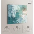thumbnail image 2 of Minted Cloudscape II Canvas Print Coastal Abstract Art by Art Remedy, Gallery Wrapped, 40 x 40, 2 of 6