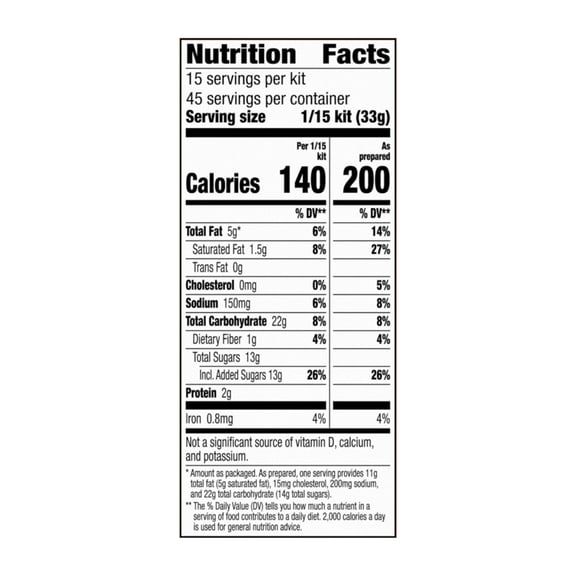 Betty Crocker REESE'S No Bake Bars Mix, Peanut Butter with HERSHEY'S Milk Chocolate Flavored Frosting, 3 Pack, 51.9 oz