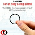 thumbnail image 4 of Captain O-Ring Replacement H-553/5308696 / P6000-C31 / A912809-0070A Orings for Zurn, Sloan, Royal/Regal, American Standard Flushometer Valve Tailpiece 6 Pack, 4 of 7