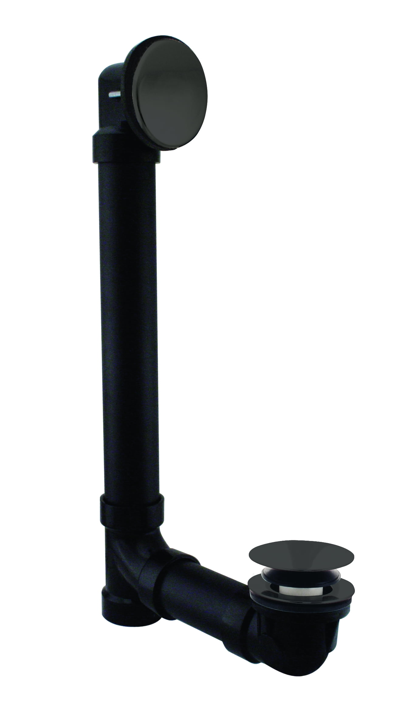Westbrass Illusionary Overflow 12 in. Bath Waste and Overflow Drain ...