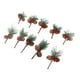 thumbnail image 2 of Verdant Touch Pequeños arreglos florales mini accesorios para árbol de Navidad, conos de pino, ramas de pino, decoraciones de Navidad, arreglos florales pequeños, 2 of 12