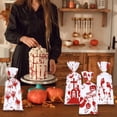 thumbnail image 4 of BEST- 50Pcs Halloween Bloody Treat Bags – Cellophane Candy Sacks W/ Twist Ties, 4 of 5