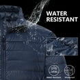 thumbnail image 4 of Men’s Lightweight Down Jacket Water Resistant Puffer Insulated Warm Winter Coat with Pockets, 4 of 6