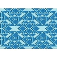 thumbnail image 1 of Ahgly Company Machine Washable Indoor Rectangle Transitional Blue Area Rugs, 6' x 9', 1 of 7