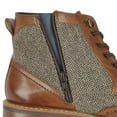 thumbnail image 2 of Roamers Mens Herringbone Leather Ankle Boots, 2 of 4