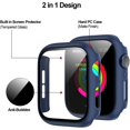 thumbnail image 3 of CHAO Rose redCase Compatible con Apple Watch 44MM, Estuche Protector de PC endurecido 2 en 1 y película de Vidrio Templado HD para iwatch 44MM Protector de Pantalla Accesso, 3 of 5
