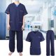 thumbnail image 4 of Traje De Enfermería Uniforme De Enfermera Transpirable Dentista Médicos Salón Camisa Pantalones Ropa ConjuntoMujeres Manga Corta S, 4 of 8