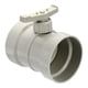 thumbnail image 1 of Uxcell 4" HVAC Duct Manual Volume Damper Adjustment Flame Retardant Damper, Beige, 1 of 5
