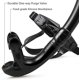 thumbnail image 4 of Snorkel vuelta natación nadador entrenamiento buceo snorkel cómoda boquilla válvula de purga unidireccional para piscina de agua abierta Sincero Electrónica, 4 of 5