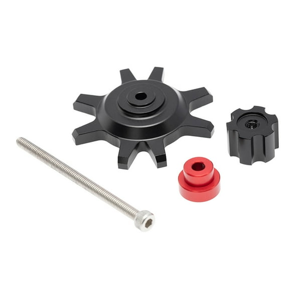 Thinsony 1/10 RC Tire Assembly Tool Disassembly with Screws Wheel Hub Parts Simulator Vehicle Kit Accessories for 1.9inch 2.2inch Tires Black