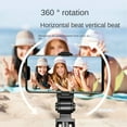 thumbnail image 3 of XT02 Bluetooth selfie stick, integrated rotating tripod, compatible with mobile phones, portable and multifunctional for live streaming and selfie, 3 of 5