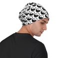 thumbnail image 4 of Naloa Yin Yang Soft Beanie Hat, Knit Beanie Daily Beanie in Fine Knit for Women Men Winter Travel, Outdoor, 4 of 7