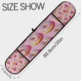 thumbnail image 3 of Yayeee Double Oven Mitt Kitchen Heat Resistant Baking 35" x7" Quilted Glove, Light Pink Doughnuts, 3 of 6