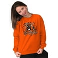 thumbnail image 5 of Happy Halloween Ville Haunted Houses Women Plus Size Sweatshirt Brisco Brands 2X, 5 of 6