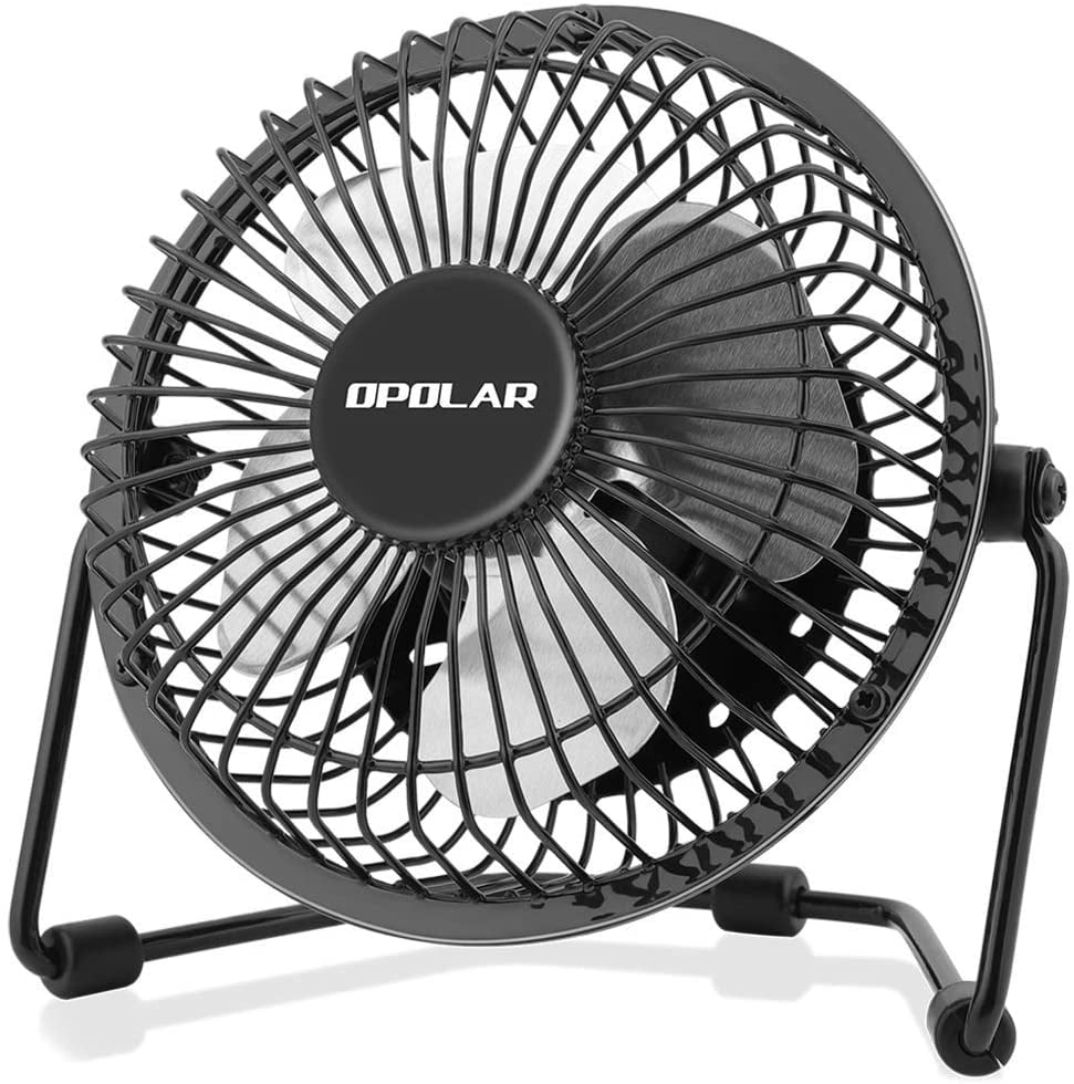 OPOLAR Mini USB Desk Fan, Small Table Fan, Personal Portabel Cooling