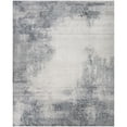 thumbnail image 2 of Nourison Dekor 7'10" x 9'10" Grey Navy Modern Indoor Rug, 2 of 8