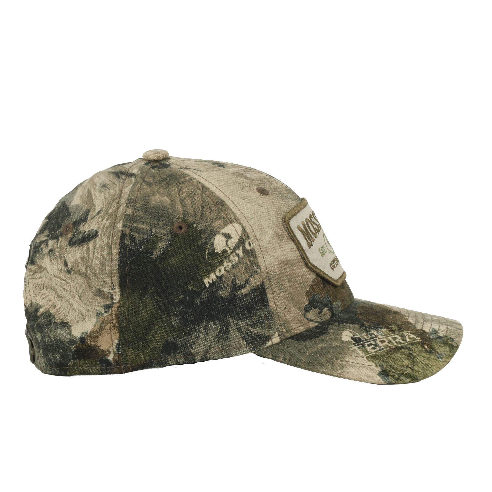 Mossy Oak® Terra Gila Camo Hunting Cap – Full Fabric, Scout Patch, Snapback, One Size