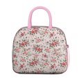 thumbnail image 2 of Lunch Bag Lunch Box for Women Reusable Insulated Lunch Cooler Bags,Large Capacity for Work Travel Picnic,Water-Resistant Pioneer Colorful Floral Lunch Tote Bag Gifts for Woman Mom Pink, 2 of 6