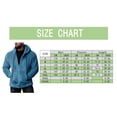 thumbnail image 2 of Toimothcn Jacket For Men Simple Solid Color Reversible Jackets Thickened Fleeced Warm Loose Fit Zipper Up Long Sleeve Jacket Coats Comfy Mens Clothing, 2 of 3
