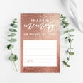 thumbnail image 2 of Koyal Wholesale Share a Memory Cards, Rose Gold Glitter Cards for Wedding, Baby Life Memories, 4" x 6", 52-Pk, 2 of 5