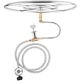 thumbnail image 2 of Ensemble d'Anneau de Feu au Propane Rond de 24 Pouces pour Bricolage et Mise à Niveau, Foyer au Propane, Acier Inoxydable 304 Robuste, Usage Intérieur et Extérieur, 2 of 8